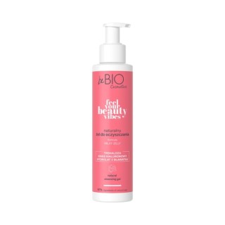Кремовий гель для очищення та зняття макіяжу BeBio Cosmetics FEEL YOUR BEAUTY VIBES 150 мл