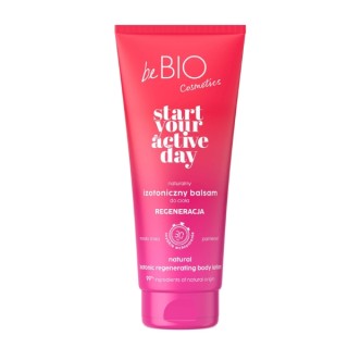 Натуральний ізотонічний бальзам для тіла BeBio Cosmetics START YOUR ACTIVE DAY Regeneration 200 мл