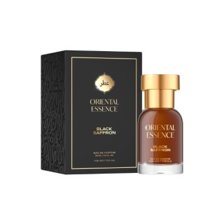 Eau de parfum Unisex Oriental Essence Black Saffron pour femme et homme 30 ml