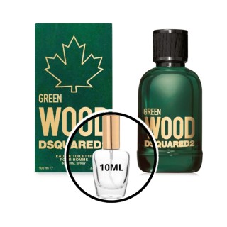 Dsquared2 Green Wood Pure Homme Eau de Toilette voor Mannen 10 ml