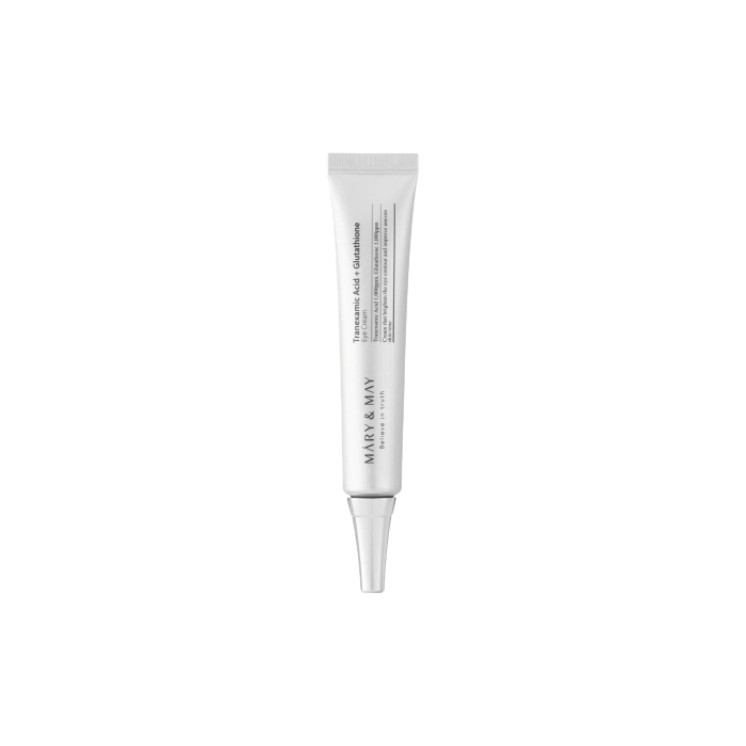 Mary&May Tranexamic Acid + Glutathion Eye Cream des Yeux Éclaircissante 30 ml