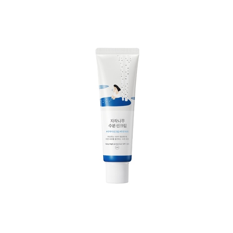 Moisturizing сонцезахисний Cream Round Lab Birch Juice SPF50 + PA++++ - Сонцезахисний засіб 50 мл
