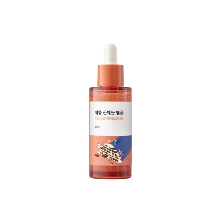 Round Lab Soybean Panthenol Ampoule odżywcze Serum do twarzy 50 ml