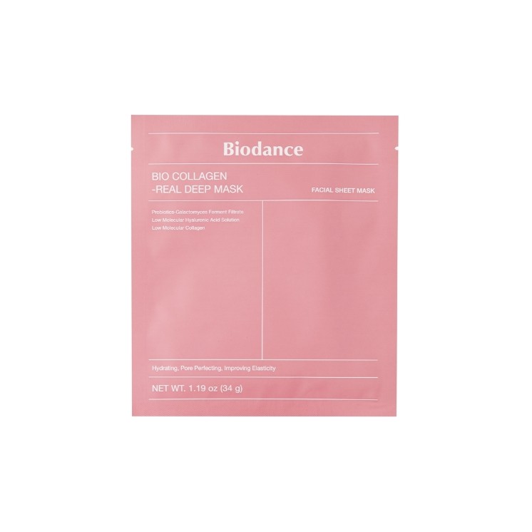 Biodance Bio-Collagen Real Deep Mask ujędrniająca Maska kolagenowa do twarzy 1sztuka 34 g