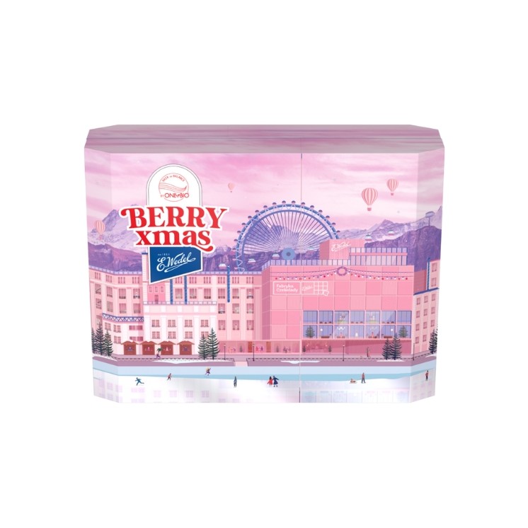 ONLYBIO Hair in Balance BERRY XMAS Calendrier de l'Avent 24 pièces