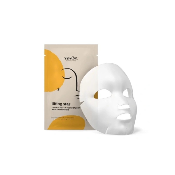 Resibo Lifting Star Lifting en Gladmakend Sheetmasker 21 ml