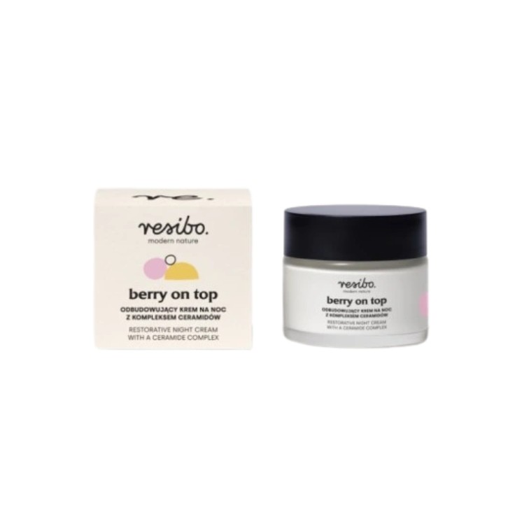 Resibo Berry On Top Regenerierende Nachtcreme mit Ceramid-Komplex 50 ml