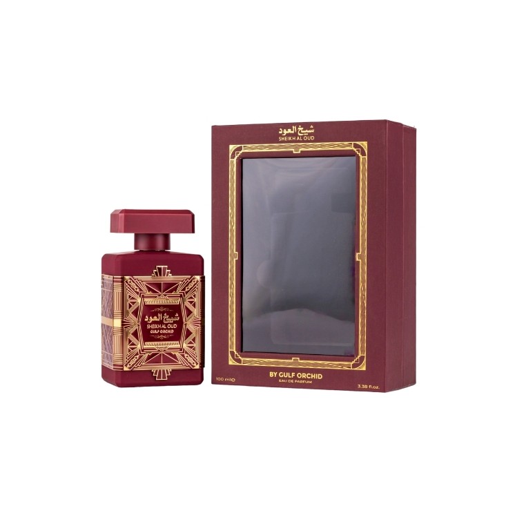 Парфумована вода Unisex Gulf Orchid Sheikh al Oud Red для жінок та чоловіків 100 мл
