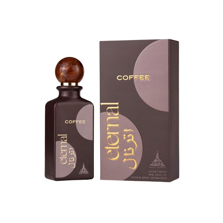 Paris Corner Eternal Coffee Unisex Eau de Parfum voor dames en heren 85 ml