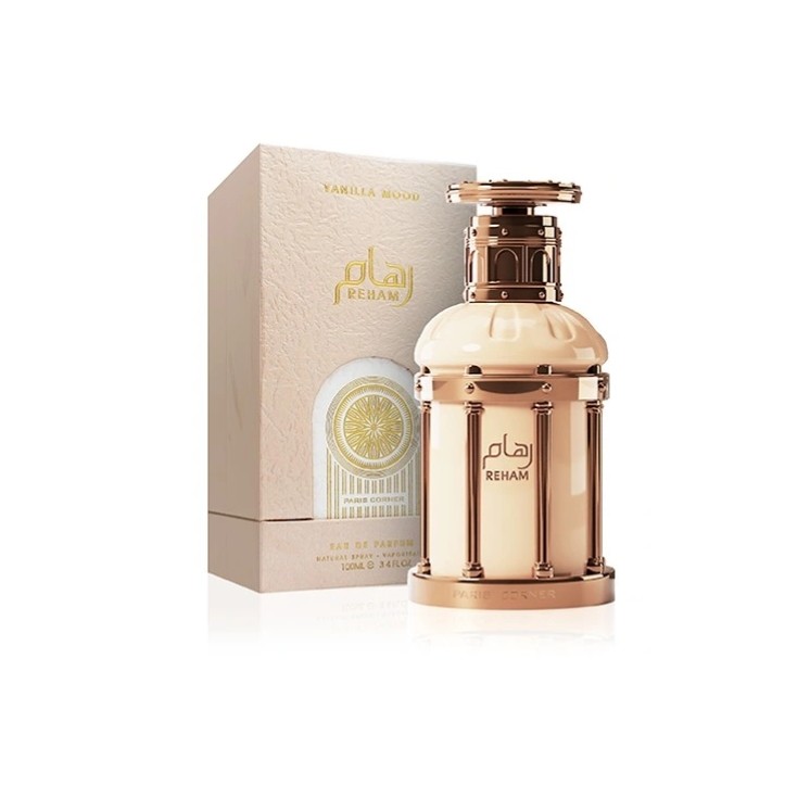 Paris Corner Reham Vanilla Mood Unisex Eau de Parfum für Damen und Herren 100 ml