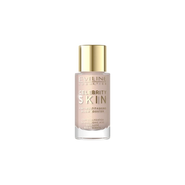 Багатофункціональна основа під макіяж Eveline Celebrity Skin 4в1 Glow Booster Face Base /01/ 30 мл