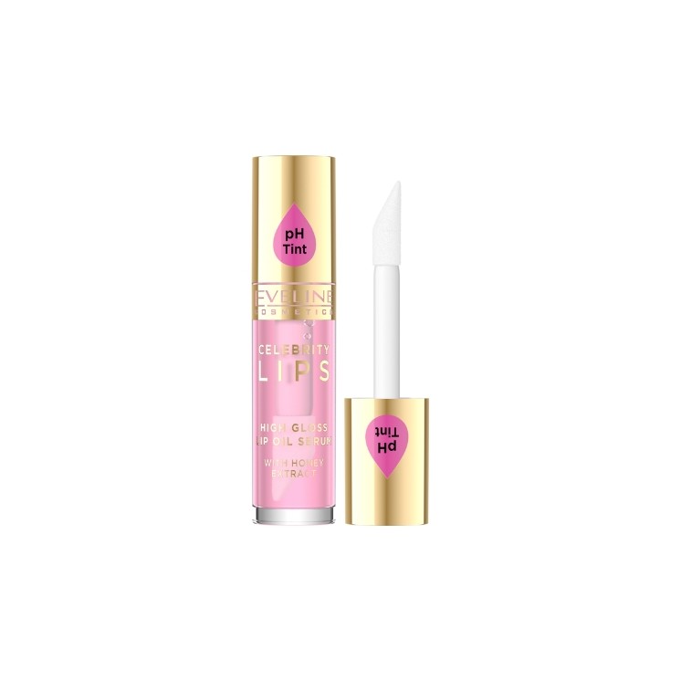 Eveline Celebrity Lips Olejek - serum do ust /02/ Rose 5 ml Eveline Celebrity Lips Olejek - serum do ust /02/ Rose 5 ml