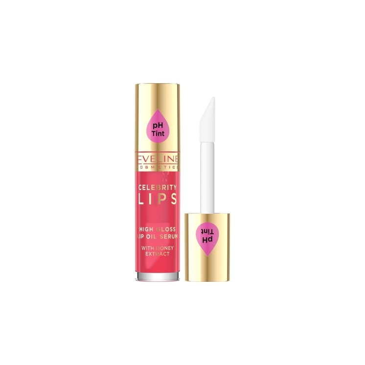 Eveline Celebrity Lips Oil - Сироватка для губ /04/ Red 5 ml