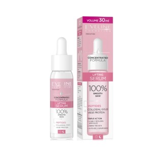 Сироватка для обличчя Eveline Concentrated Formula Day and Night для ліфтингу 30 мл