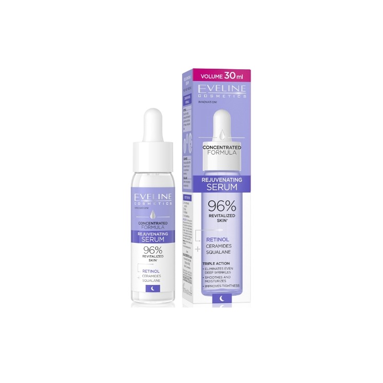 Сироватка для обличчя Eveline Concentrated Formula Day and Night Remodeling 30 мл