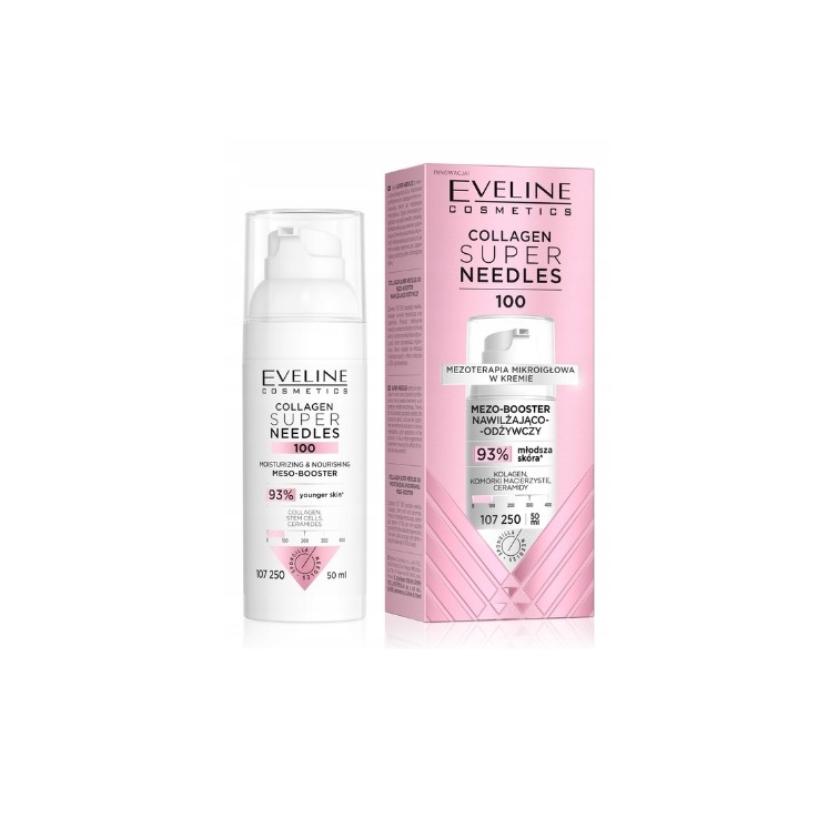 Eveline Collagen Super Needles 100 Mezo- booster hydraterend en voedend 50 ml