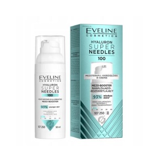 Eveline Hyaluron Super Needles 100 Mezo- booster hydraterend en verhelderend 50 ml