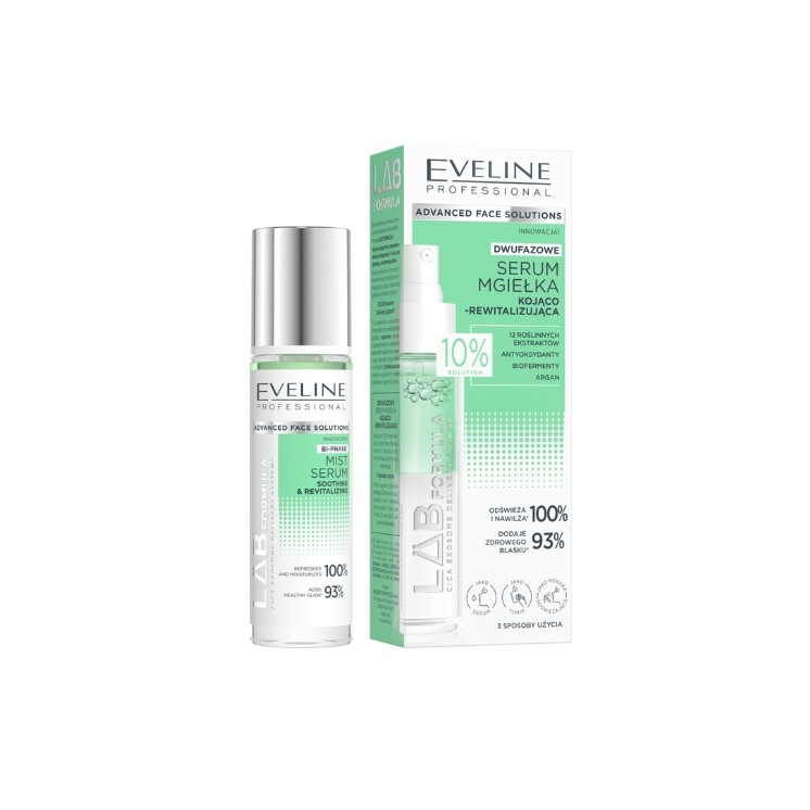 Eveline LAB FORMULA twee-fase verzachtende en revitaliserende gezichtsserum mist 30 ml