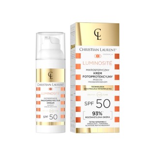 Фотозахисний крем Christian Laurent Luminosite Microspheric проти знебарвлення шкіри SPF50 PA++++ 50 мл