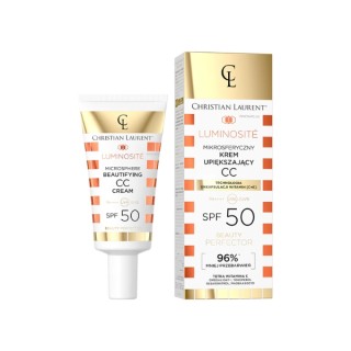 Crème CC embellissante microsphérique Luminosite Christian Laurent SPF50 PA++++ 30 ml