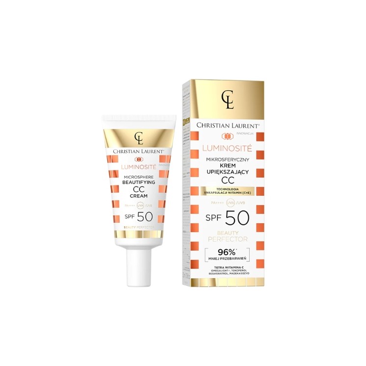 Christian Laurent Luminosite Mikrosferyczny upiększający Krem CC SPF50 PA++++ 30 ml Christian Laurent Luminosite Mikrosferyczny upiększający Krem CC SPF50 PA++++ 30 ml