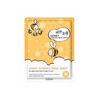 Masque en tissu lissant à l'essence Honey Esfolio 25 ml