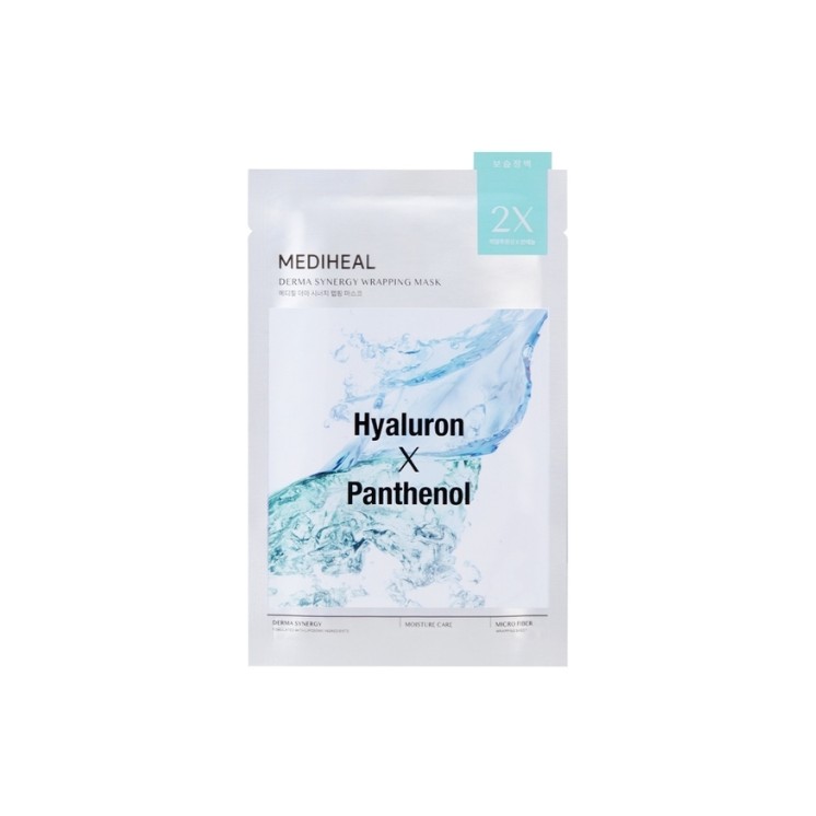 Зволожувальна тканинна маска Mediheal Derma Synergy Hyaluron та Panthenol 25 мл