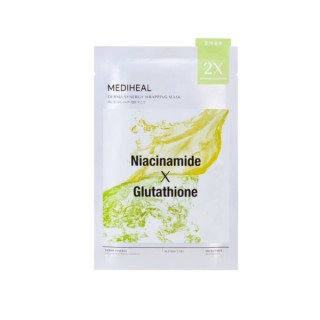 Mediheal Derma Synergy Niacinamid & Glutathion Reinigungstuchmaske 25 ml