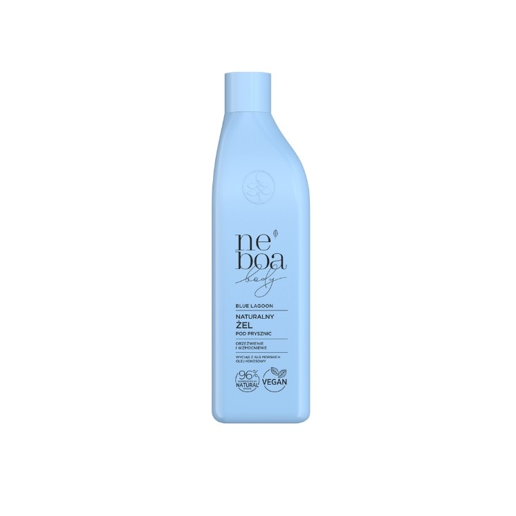 Натуральний гель для душу Neboa Body Blue Lagoon освіжаючий та зміцнюючий 300 мл