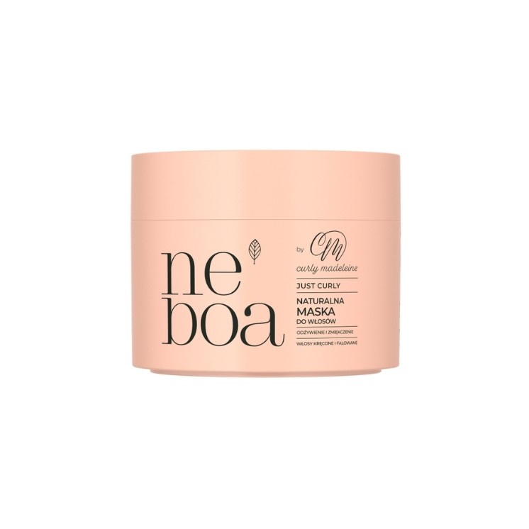Neboa Curly Madeleine Just Curl Natuurlijk Haarmasker Voedend en Verzachtend 300 ml