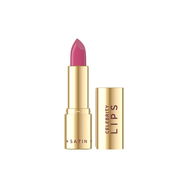 Eveline Celebrity Lips Creamy Satin Finish Lipstick /429/ Mauve 1 stuk