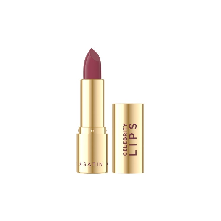 Eveline Celebrity Lips Creamy Satin Finish Lipstick /602/ Glimmer 1 stuk