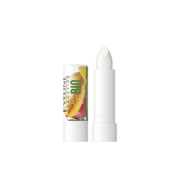 Відновлююча помада Eveline Extra Soft Bio Mango 5 мл