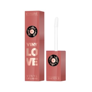 Rouge à lèvres liquide longue tenue Eveline VinyLove effet brillant /04/ Peachy 4 ml