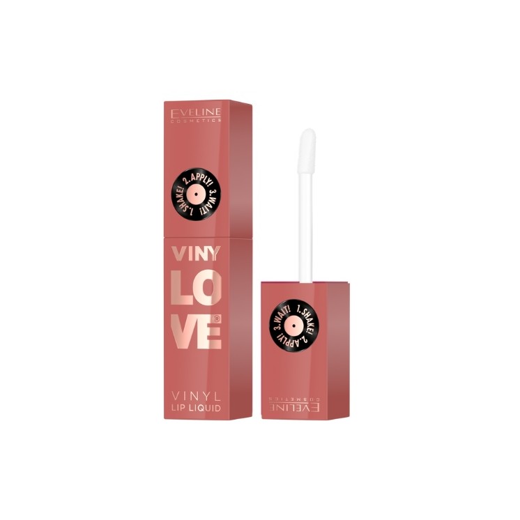Eveline VinyLove Langanhaltender Flüssig-Lippenstift mit Gloss-Effekt /04/ Peachy 4 ml