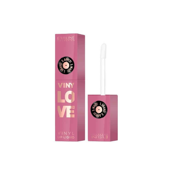 Eveline VinyLove Langanhaltender Flüssig-Lippenstift mit Gloss-Effekt /03/ Bestie 4 ml