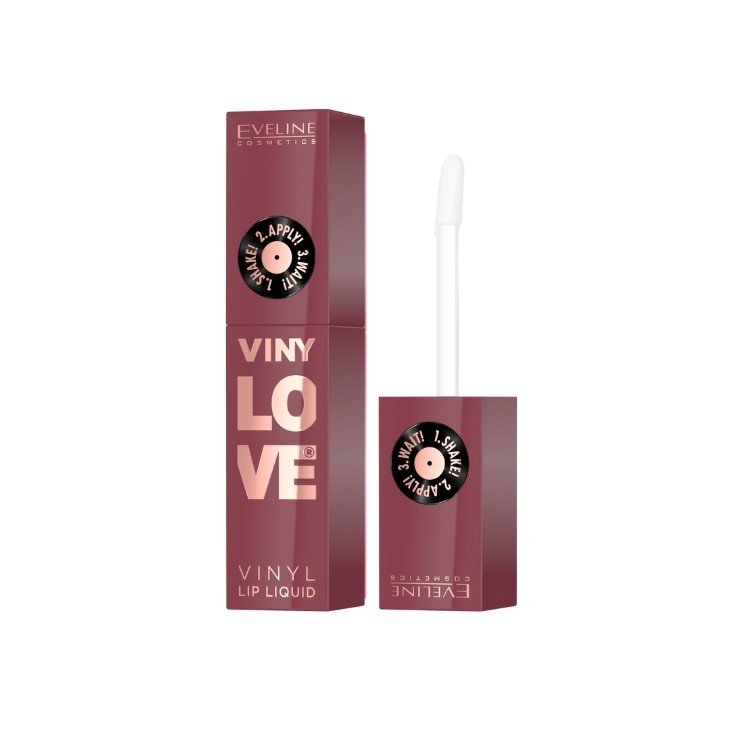 Стійка рідка помада Eveline VinyLove з глянцевим ефектом /08/ Honey 4 мл