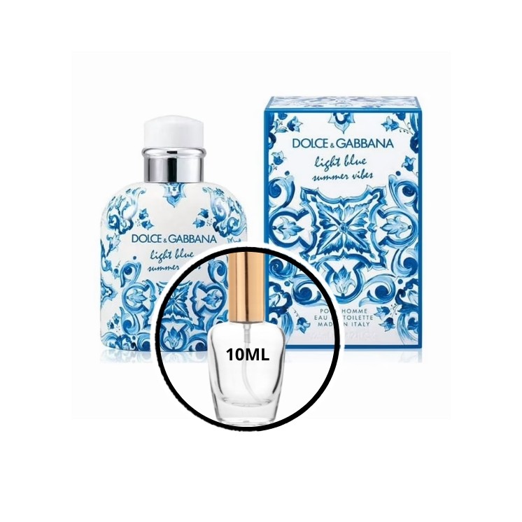 Dolce & Gabbana Light Blue Summer Vibes Odlewka Wody toaletowej dla mężczyzn Edycja limitowana 10 ml