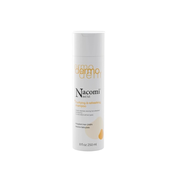 Nacomi Next Level Dermo Reinigende en Verfrissende Haarshampoo 250 ml