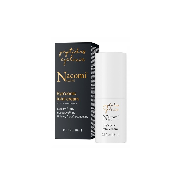 Крем для шкіри навколо очей Nacomi Next Level Eye'conic total cream 15 мл