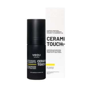 Зволожуюча та відновлююча сироватка для обличчя Veoli Botanica Ceramide Touch у легкій версії 30 мл