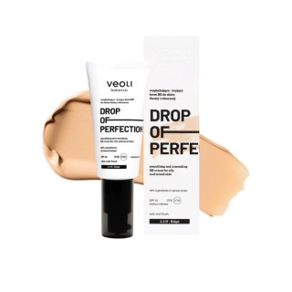 Veoli Botanica Drop of Perfection BB Crème lissante et couvrante pour peaux grasses à mixtes /2.5N/ Beige 30 ml