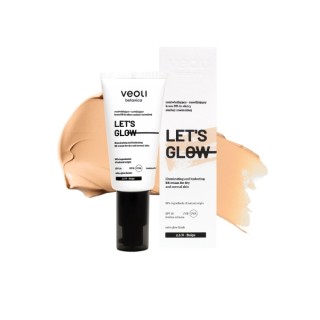 Veoli Botanica Let's Glow Illuminating and Moisturizing BB Cream für trockene Haut /2.5N/ Beige 30 ml
