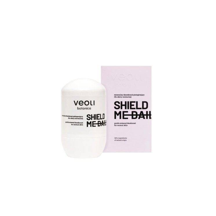 Veoli Botanica Shield Me Daily mineralny Dezodorant pielęgnujący do skóry normalnej 50 ml