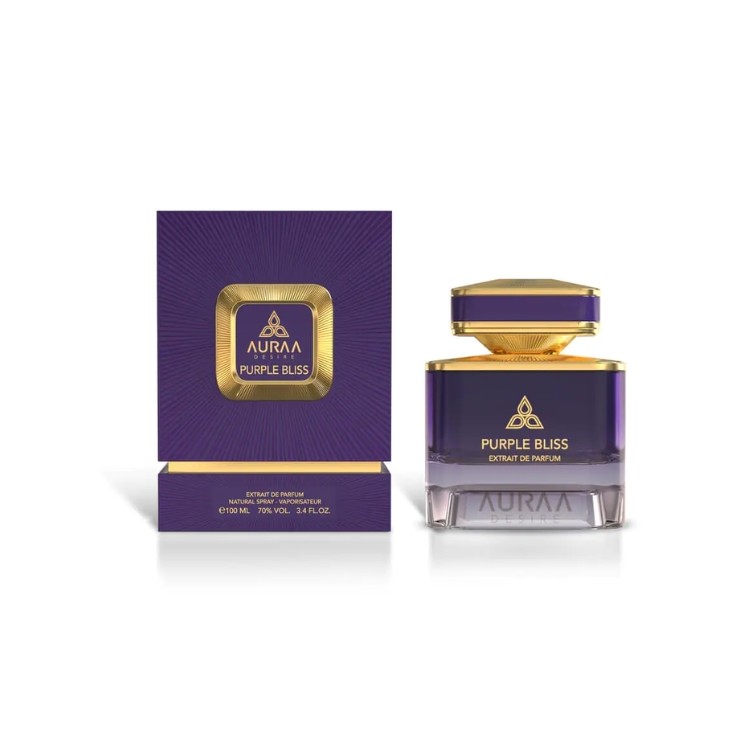 Парфумована вода Unisex Auraa Desire Purple Bliss для чоловіків та жінок 100 мл