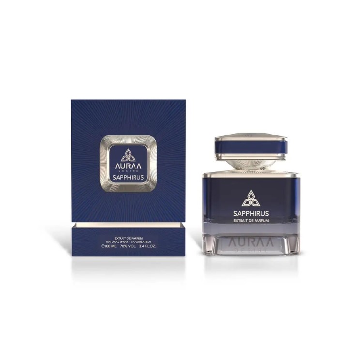 Auraa Desire Sapphirus Unisex Eau de Parfum for men and women 100 ml