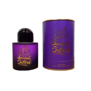 Emir Vibrant Sensual Saffron Eau de Parfum Unisex pour Homme et Femme 100 ml