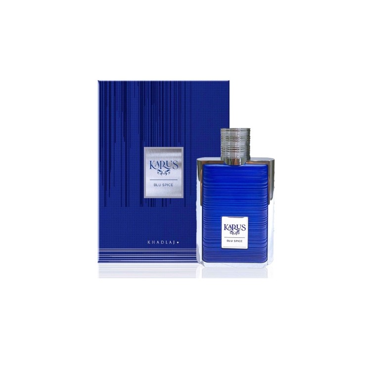 Khadlaj Karus Blu Spice Eau de Parfum Unisex pour Homme et Femme 100 ml