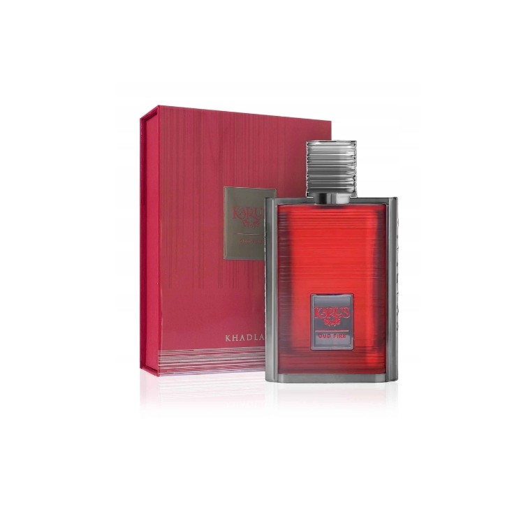 Парфумована вода Unisex Khadlaj Karus Oud Fire для чоловіків і жінок 100 мл