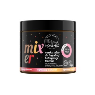 Маска-міксер OnlyBio Hair in Balance для дбайливого фарбування волосся з тоніком, різдвяне видання 300 мл